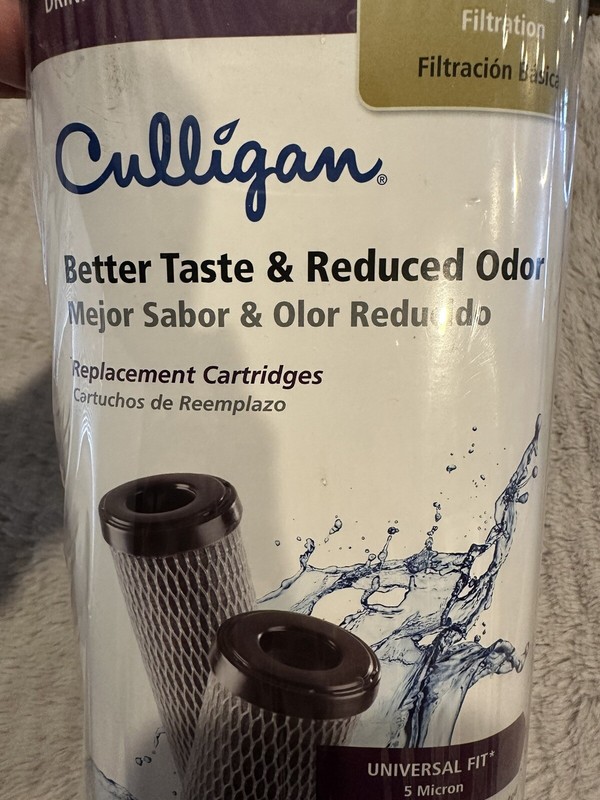 Culligan D-10A 5 Micron Standard 10 Inch Undersink Carbon Water Filter (2 Pack) gallery