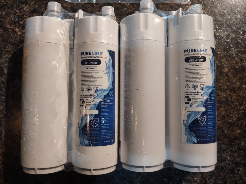 LOT OF 2 PURELINE REFRIGERATOR WATER FILTER PL-2800 NEW SEALED gallery