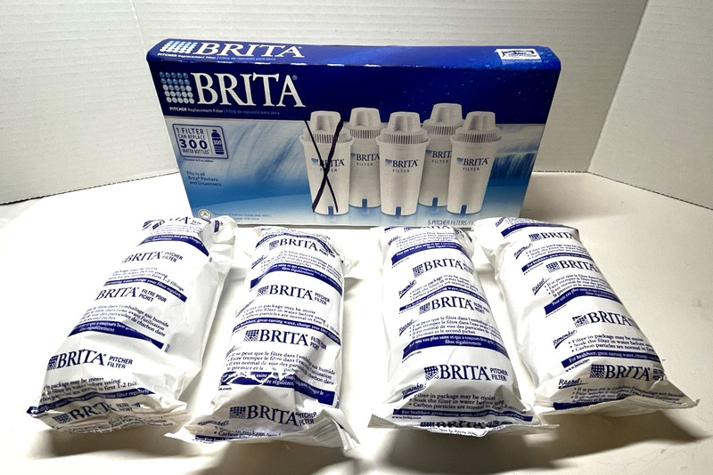 Brita 4-Pack Pitcher Replacement Filters NEW Open Box
