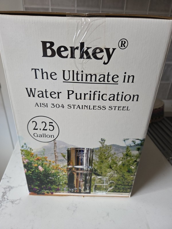 Big Berkey Steel Water Filter System 2.25 Gallon