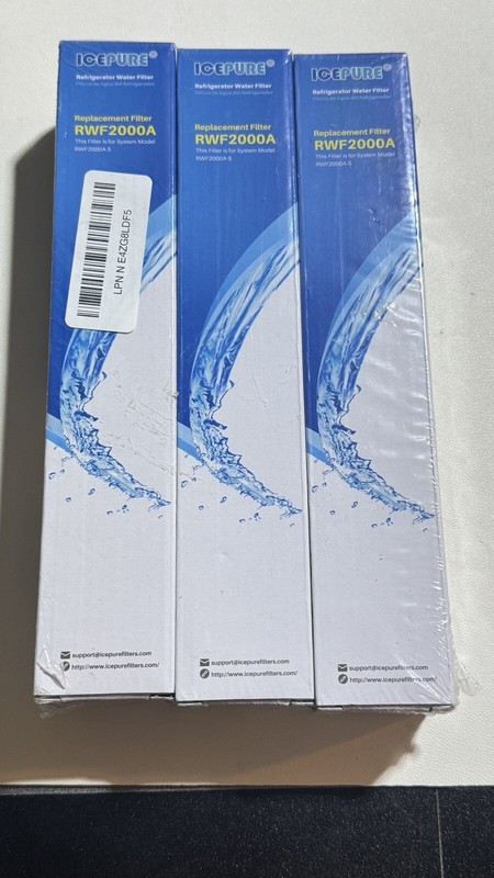 3 PcIcepure Replacement Refrigerator Water Filter RWF2000A —Sealed