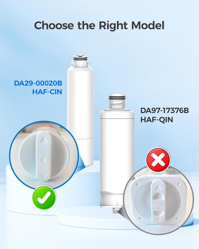 Waterdrop DA29-00020B Refrigerator Water Filter, Replacement for Samsung HAF-CIN gallery