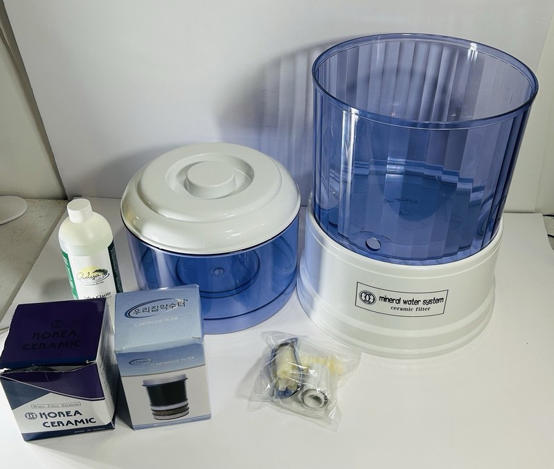 Korean Ceramics Adya Water Filtration System Mineral Water Filter Not Complete!!
