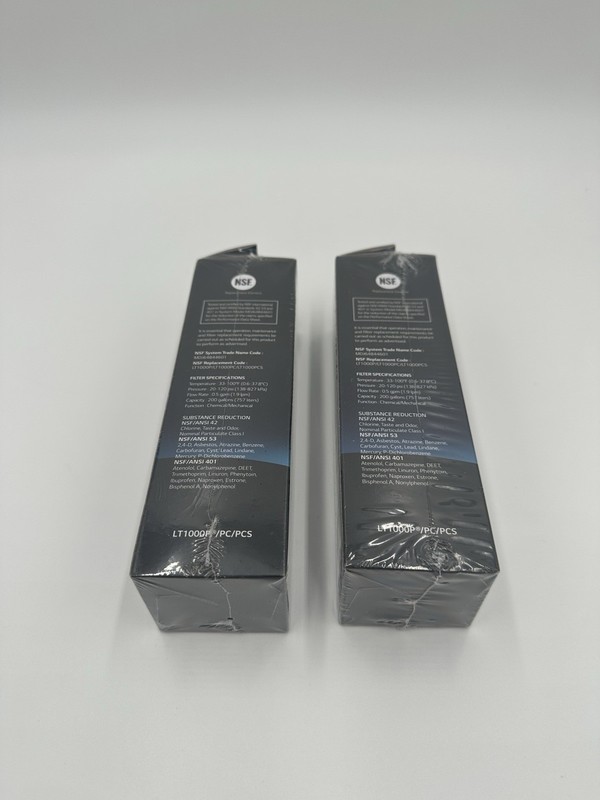 LG Genuine LT1000P/PC/PCS Refrigerator Water Filter Lot of 2 New/sealed gallery