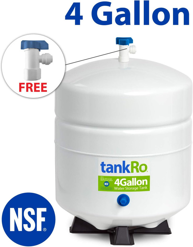 Tankro RO132-TNK RO Water Filtration System Expansion Tank 4 Gallon Capacity – N gallery