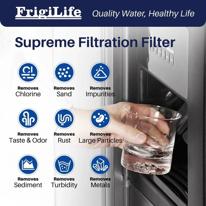 (2) PACK RWF5800A Refrigerator Water Filter Fit for Frigidaire EPTWFU01 Ultra II gallery