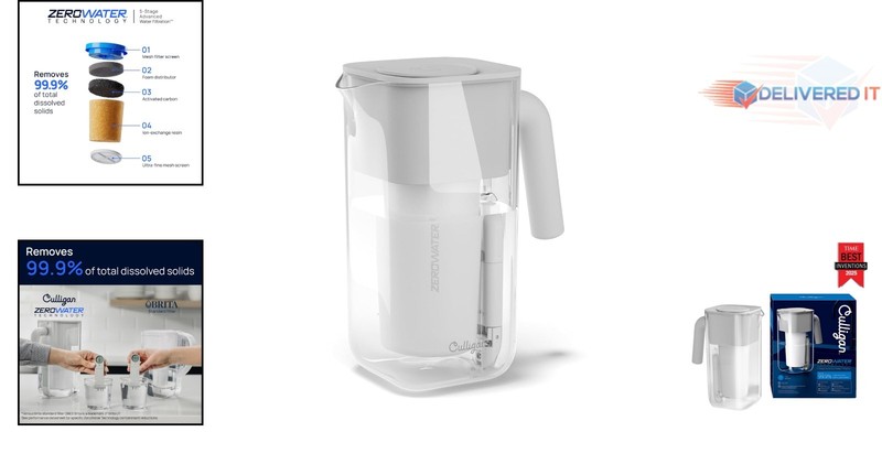 7-Cup Water Filter Pitcher Advanced 5-Stage Reverse Osmosis Reduce Lead gallery