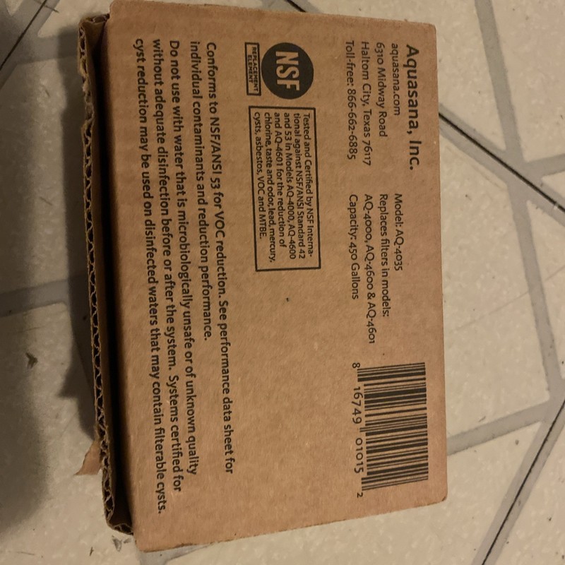 Aquasana AQ-4035 Replacement Water Filter gallery