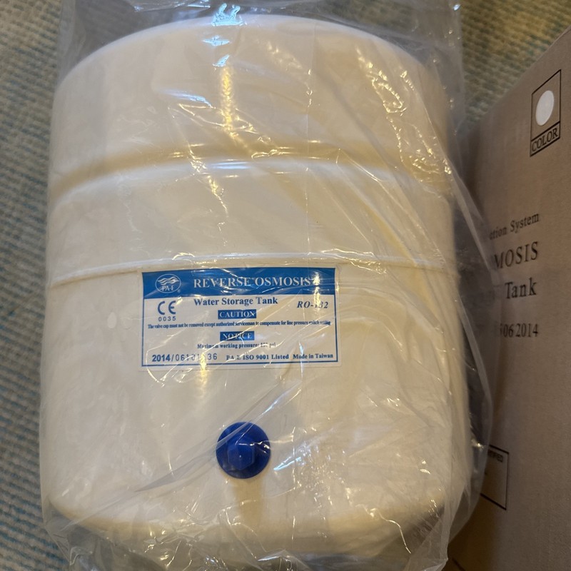 Reverse Osmosis Water Storage Tank 18L/4.8GAL 1/4”NPT PAE RO-132