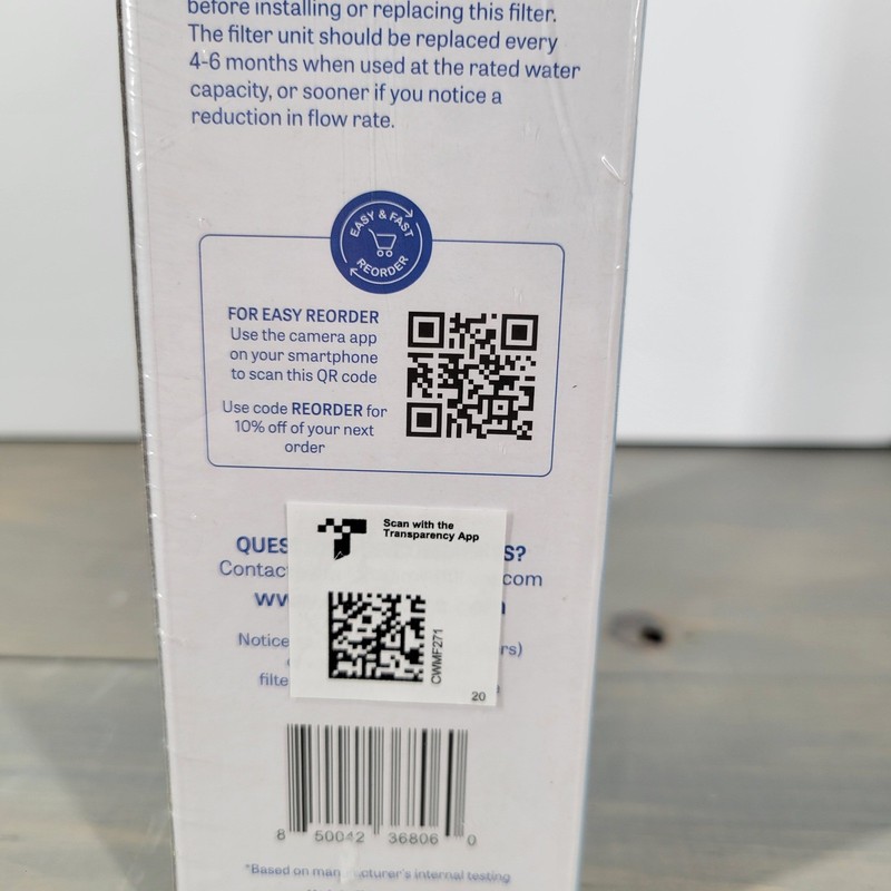 2PK MIST CWMFO71 Replacement Water Filter For Daewoo Aqua Crystal Refrigerator gallery