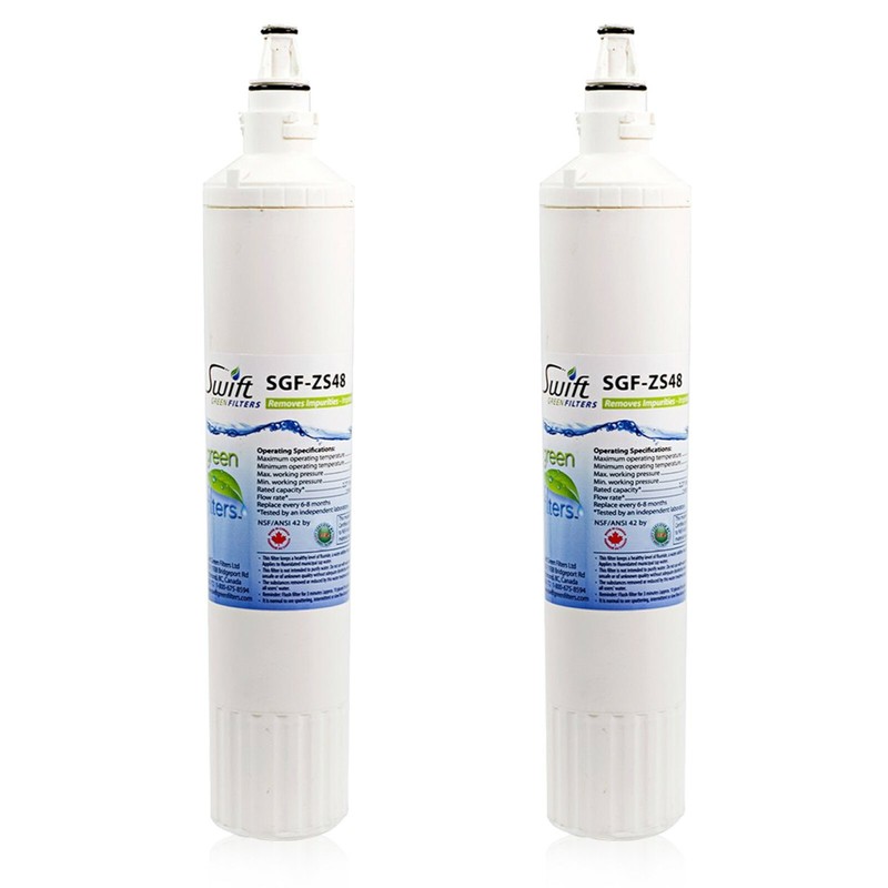 SGF-ZS48 Fits for Sub-Zero 4290510 PRO 48 4204490 Refrigerator Filter (2 Pack)