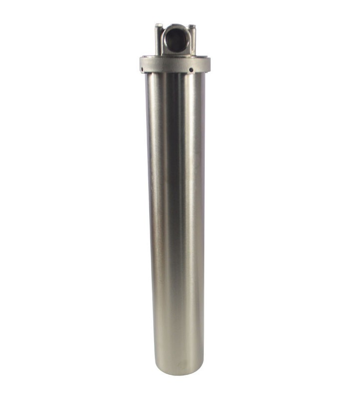 Stainless steel Filter Housing W/Bracket&Wrench pin for 20" Cartridges 3/4" NPT gallery