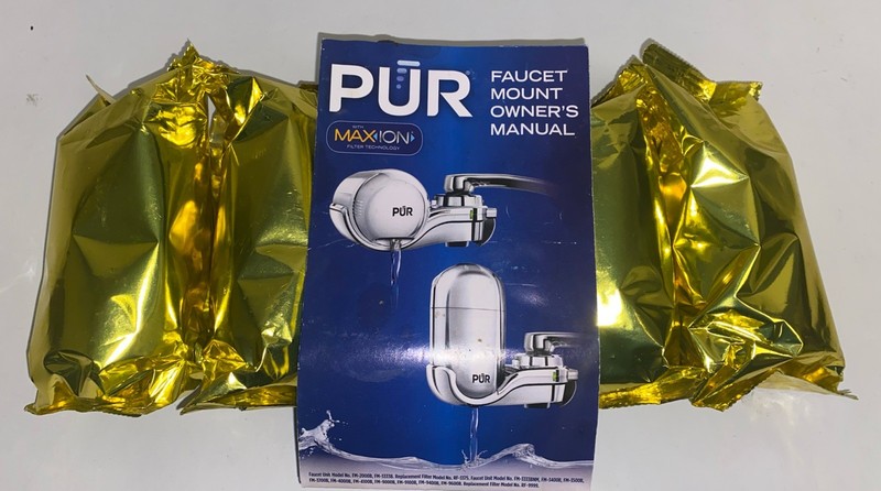 5 PACK Pur Plus Faucet Replacement Filters RF-9999 Genuine Gold Foil NEW SEALED
