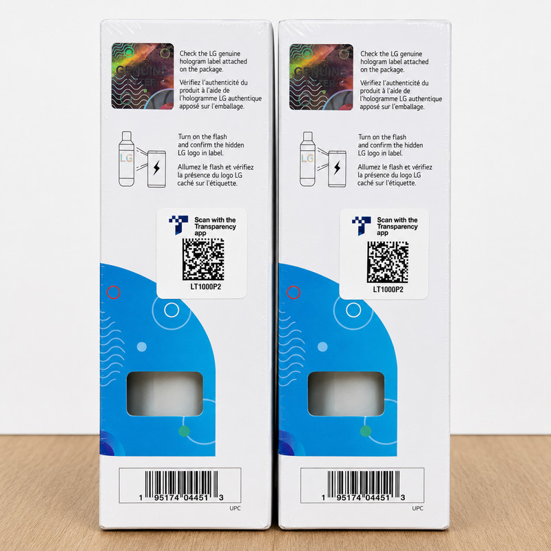 2 Pk X2 Genuine LG LT1000P2 6-Month / 200 Gal Refr Replacement Water Filter gallery