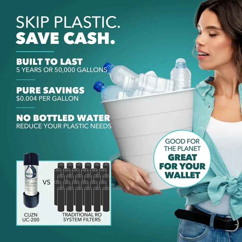 Under Sink Water Filter for Sink Faucet, 5 Year Filter Life, NSF/ANSI 42 & 372 C gallery