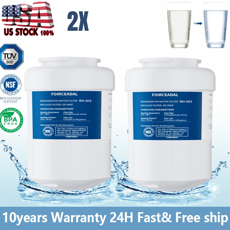 Replacement 2PACK For GE MWF MWFP GWF 46-9991 Smartwater Fridge Water Filter gallery