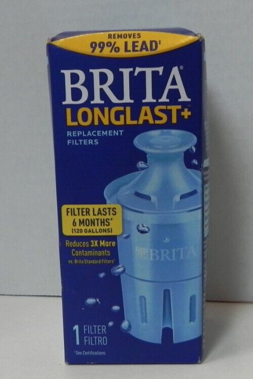NIB BRITA LONGLAST 6 Month (120 Gallon) Pitcher Replacement Water Filter OB06