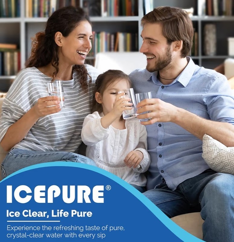 ICEPURE RWF5200A Water Filter Compatible for XWF (NOT Compatible for XWFE) gallery