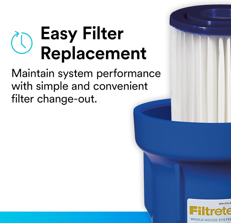 Standard Capacity Whole House Pleated Replacement Water Filter 3WH-STDPL-F02, 2 gallery