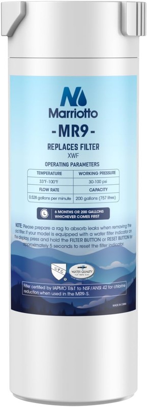 Replacement Water Filter GE French Door Refrigerators 1 Pack