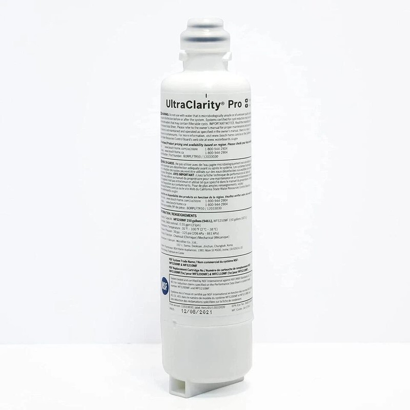 Bosch BORPLFTR55 / REPLFLTR55 UltraClarity Pro Refrigerator Water Filter