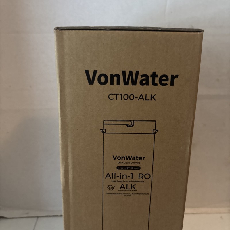 VonWater CT100-ALK All-in-1 Filter CT910 Replacement 100GPD NEWIn Sealed Plastic gallery