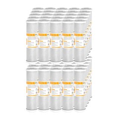 1-50 Pack 5 Micron 10×2.5″ CTO Carbon Block Water Filter Whole House Replacement