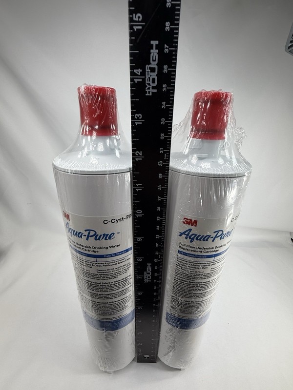 3M Aqua-Pure 2PACK C-Cyst-FF Cysts Scale Under sink Drinking Water Filter gallery