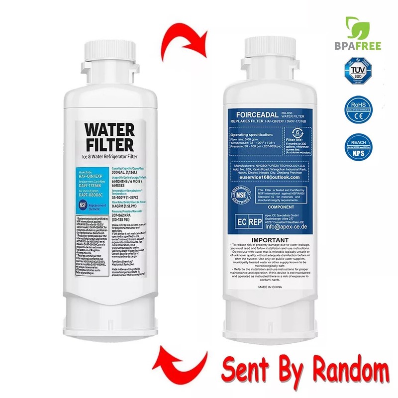 1/2/4x For SamSung REFRIGERATOR Water Filter DA97-17376B DA97-08006C HAF-QIN/EXP gallery
