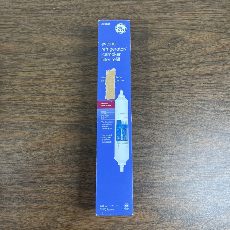 Genuine GE GXRTQ Exterior Refrigerator / Icemaker Filter Refill New (B1-G18)