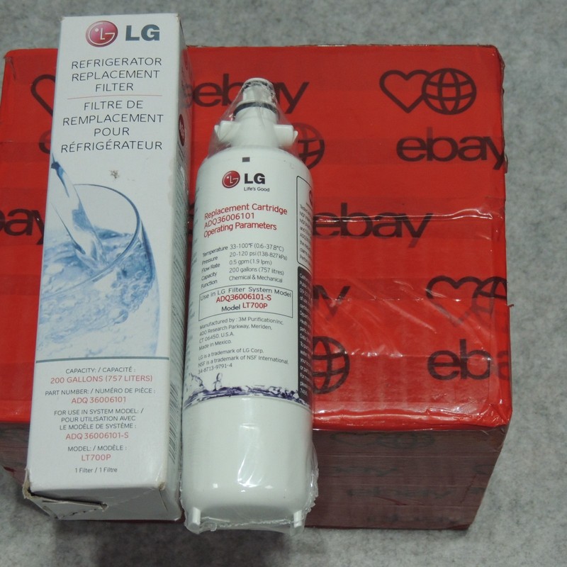 LG LT700P Replacement Refrigerator Water Filter OEM Genuine (ADQ36006101) gallery
