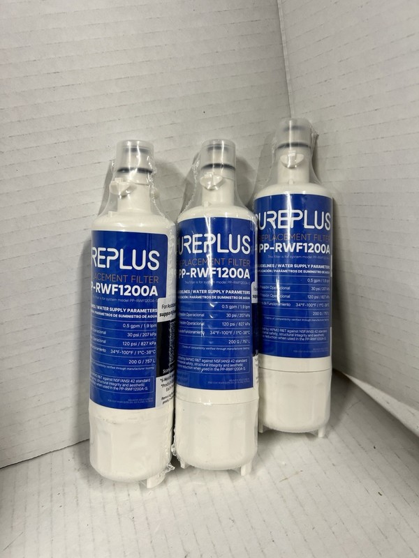 x3 PurePlus PP-RWF1200A Refrigerator Water Filter Replacement Factory Sealed