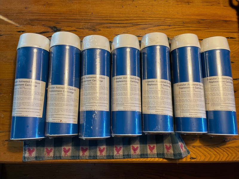 7 New Plymouth Supreme Water Filter Cartridges 142-075