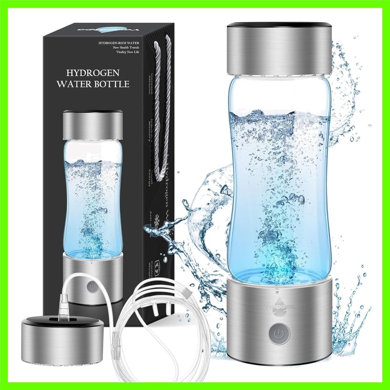 2026 Upgraded Hydrogen Water Bottle, 1600-2000 Hydrogen Water Bottle Generato…