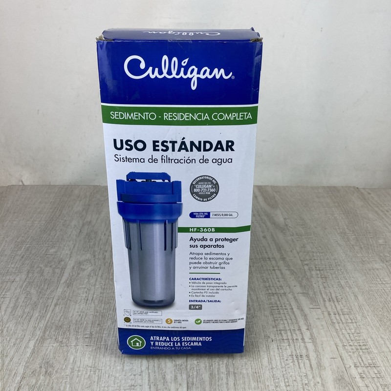 Culligan HF-360A Standard Duty 3/4″ Inlet/Outlet Whole House Filtration System