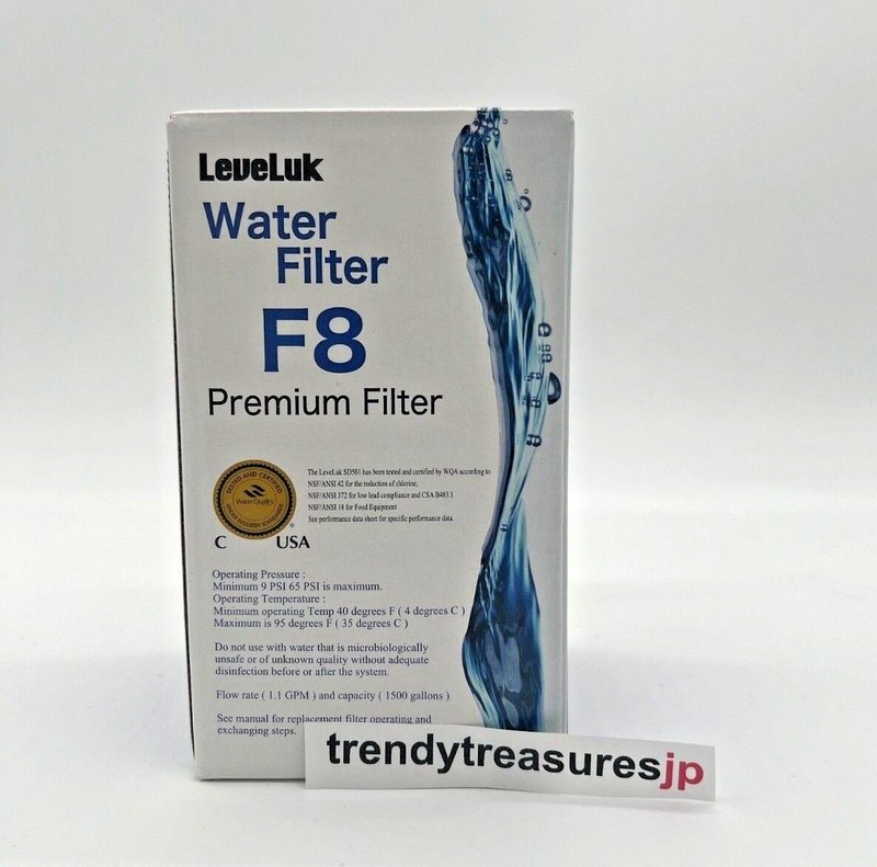 Leveluk F8 Filter for Kangen K8 water Ioniser machine made by Enagic