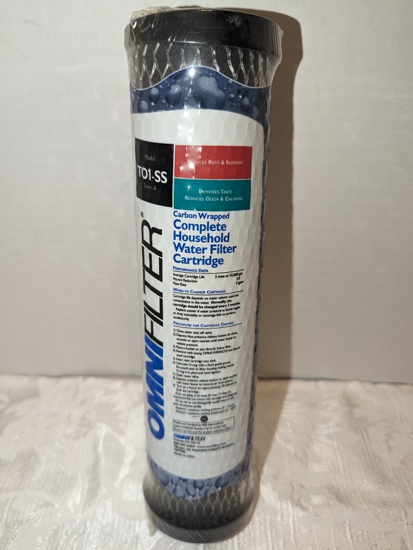 Omnifilter T01-SS Series A Household Carbon Wrapped Filter gallery