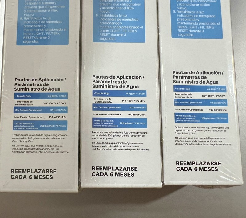 Icepure Refrigerator Water Filter RWF2000A Pack Of 3 gallery
