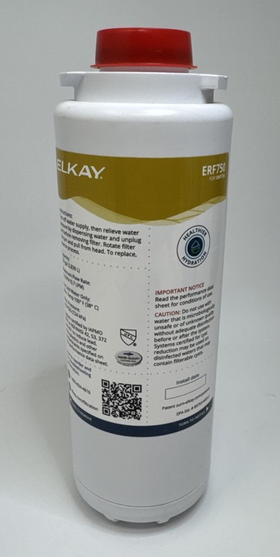 ERF750 WaterSentry Lead + Microplastics NSF/ANSI Certified Residential Filter