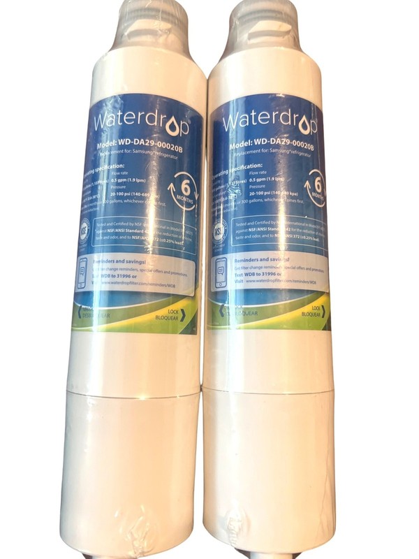 Waterdrop Refrigerator Water Filter WD-DA29-00020B Replacement For Samsung