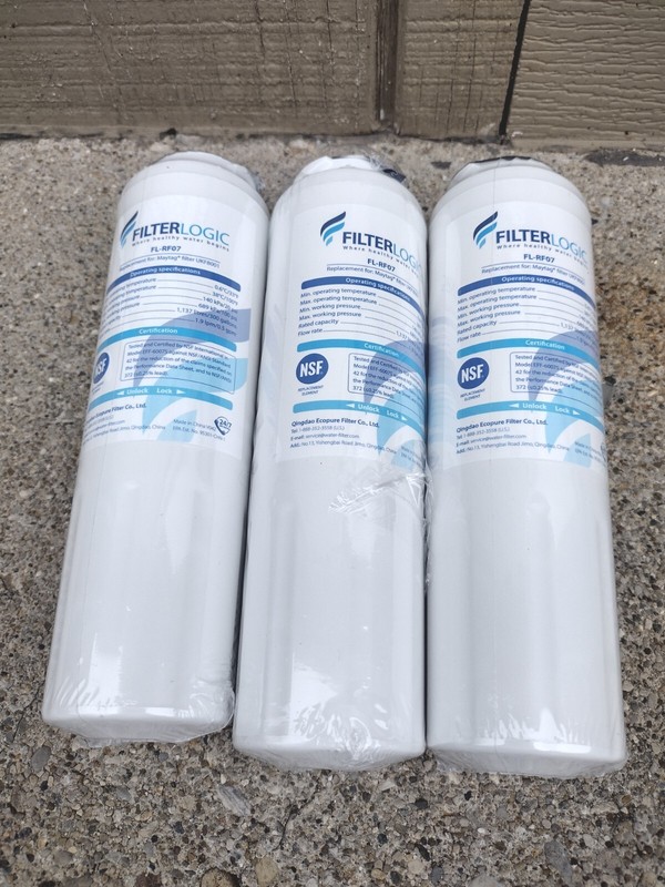 Lot 3 FilterLogic For Maytag UKF8001 FL-RF07 Sealed Water Filters Fst Ship
