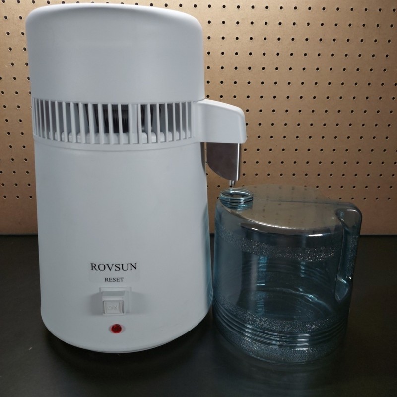 Rovsun 4L Countertop Water Distiller Machine Stainless Steel Interior