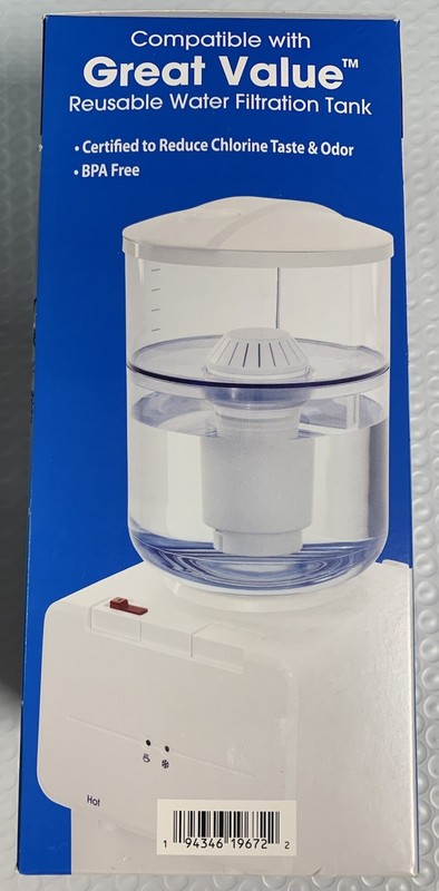 Great Value Water Tank Filter 6 Month Life Reduce Chlorine Taste & Odor BPA Free gallery
