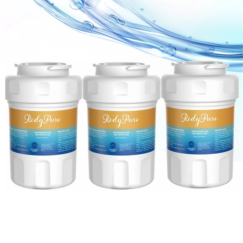3 Pack Refrigerator Water Filter Replacement For GE Smartwater MWF MWFA HWF GWF