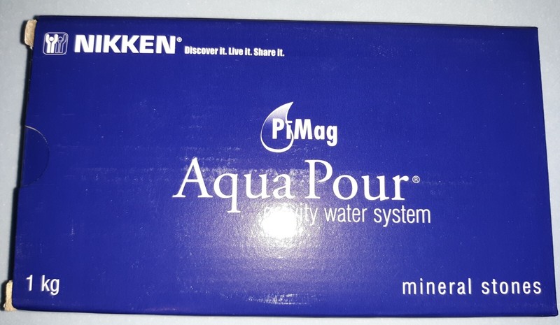 NIKKEN PIMAG AQUA POUR GRAVITY WATER SYSTEM REPLACEMENT MINERAL STONES #1386 NEW
