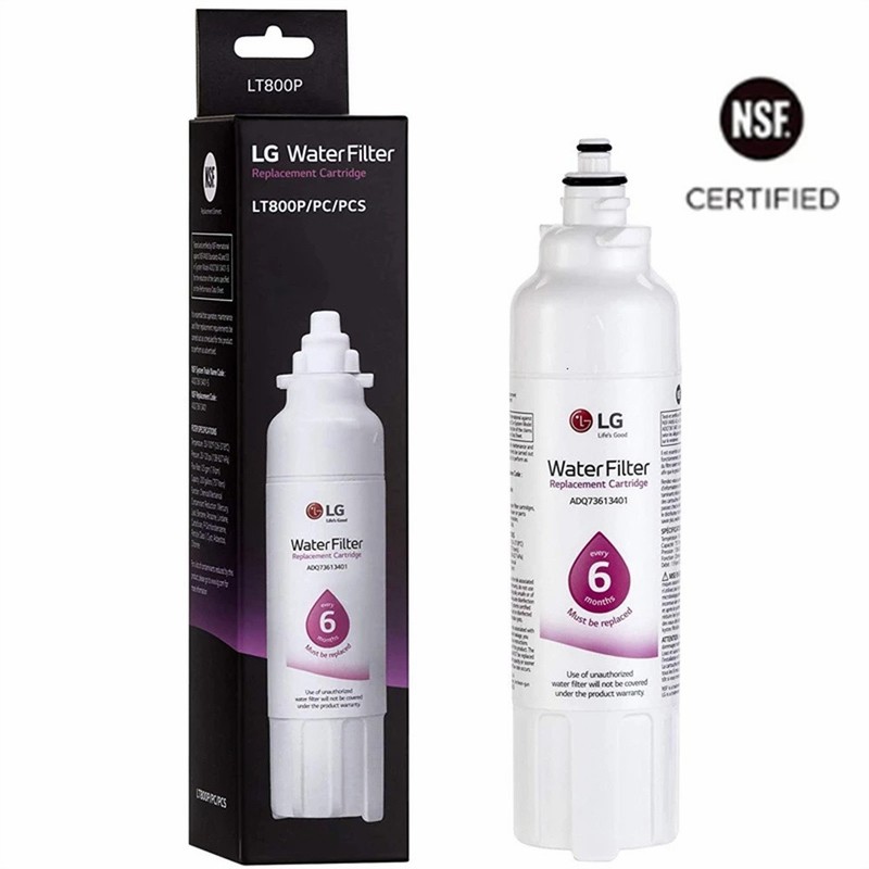LG Replacement Water Filter Cartridge LT800P for Refrigerator 200 Gal 2 PACK gallery