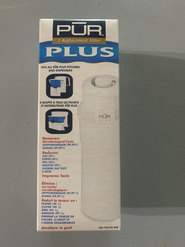 PUR Plus Filtration System Fits All PUR Pitchers & Dispensers CRF-750/39-300