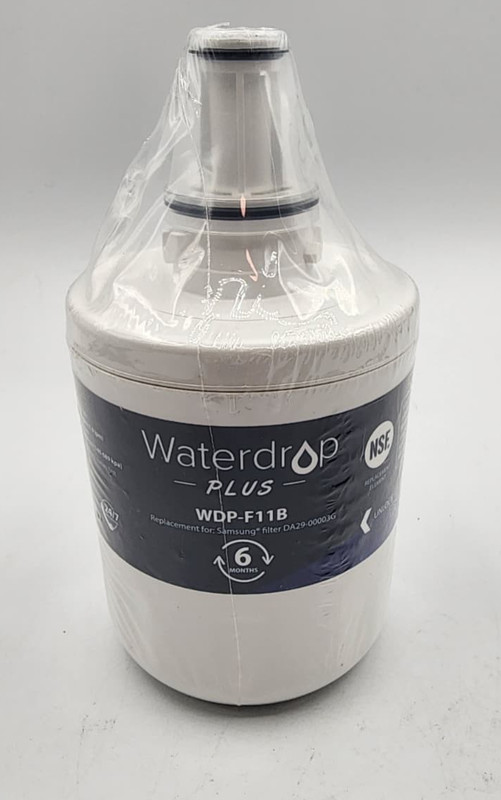 Waterdrop WD-F11B Refrigerator Water Filter For Samsung DA29-00003G, SealedNoBox