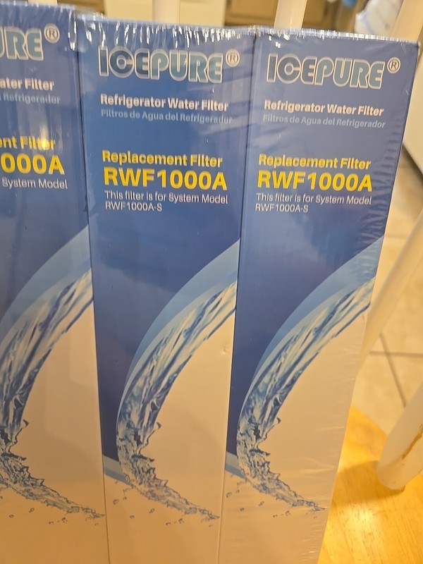 Pak Of 3 Icepure RWF1000A Refrigerator Water Replacement Filter gallery