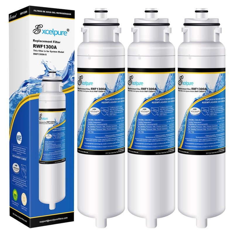 EXCELPURE DW2042FR-09 Replacement for LG Daewoo DW2042FR, Kenmore 46-9130, 3PACK